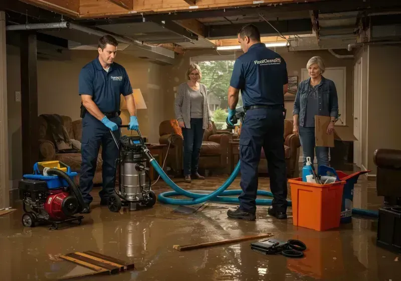 Basement Water Extraction and Removal Techniques process in Maize, KS