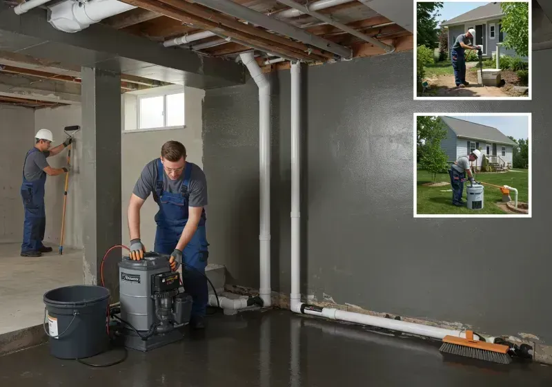 Basement Waterproofing and Flood Prevention process in Maize, KS